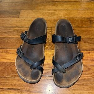 Black Birkenstocks